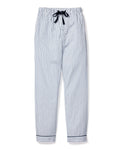 Men's Twill Pajama Pant in Navy French Ticking